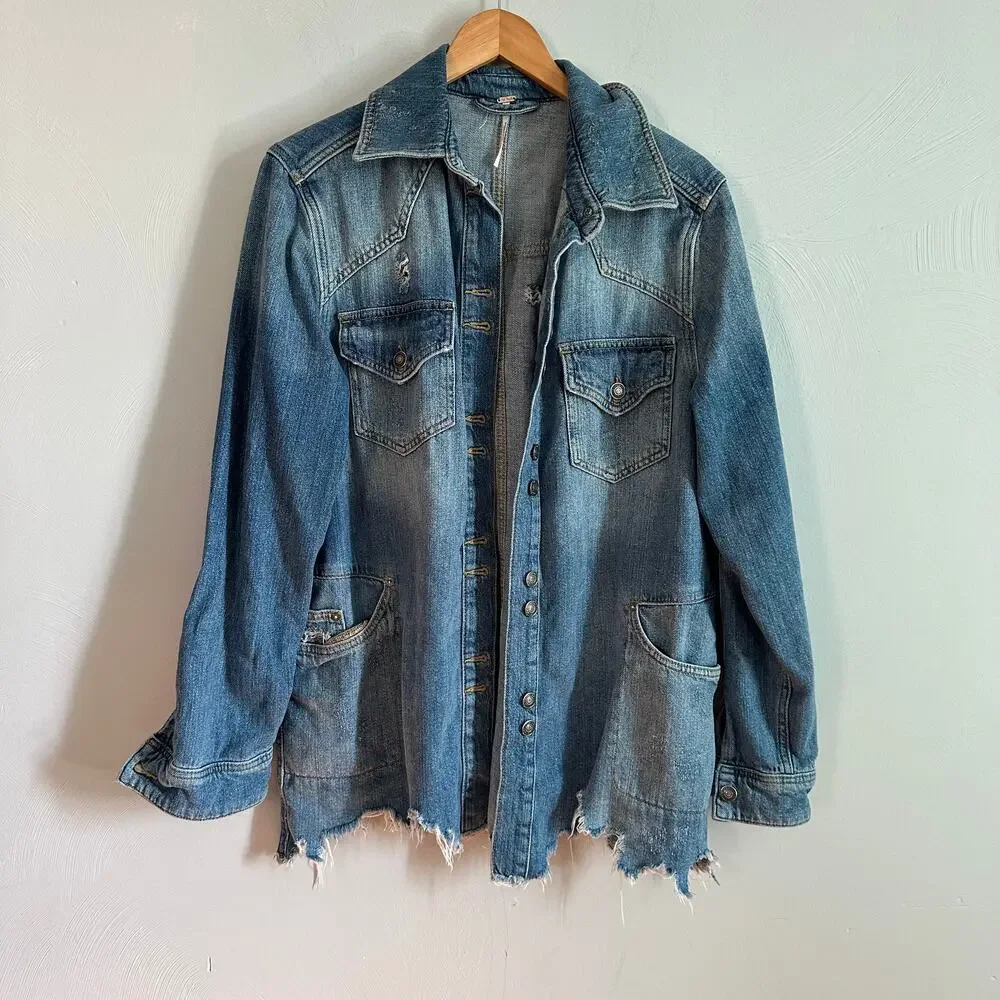 Free People Moonchild Shirt Jacket - Picture 3 of 8